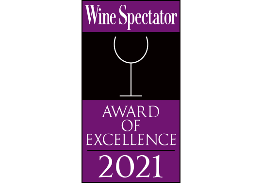 Wine Spectator 2021 Award Badge