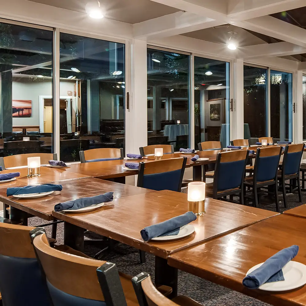 Large party space at The Windjammer